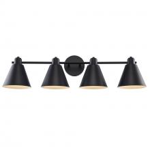Trans Globe 22594 BK - 3LT VANITY-METALSHADES-BK